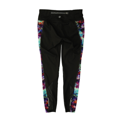 Black Color Block Active Leggings