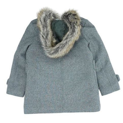 Gray Solid Lightweight Coat