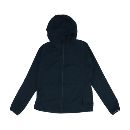 Black Solid Active Jacket