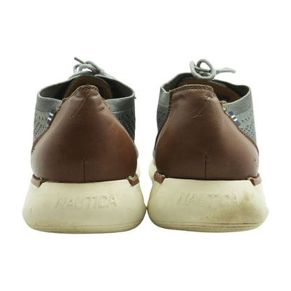Gray Lace Up Casual Shoes