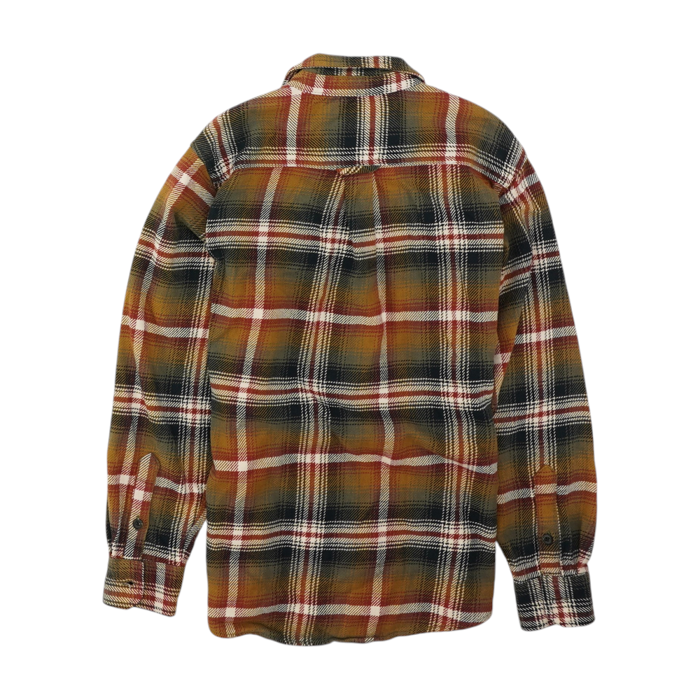 Multi Plaid Flannel Button Down