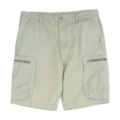 Khaki 5-Pocket Shorts