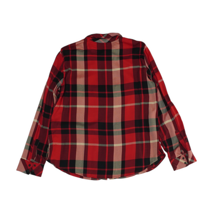 Red Plaid Button Down