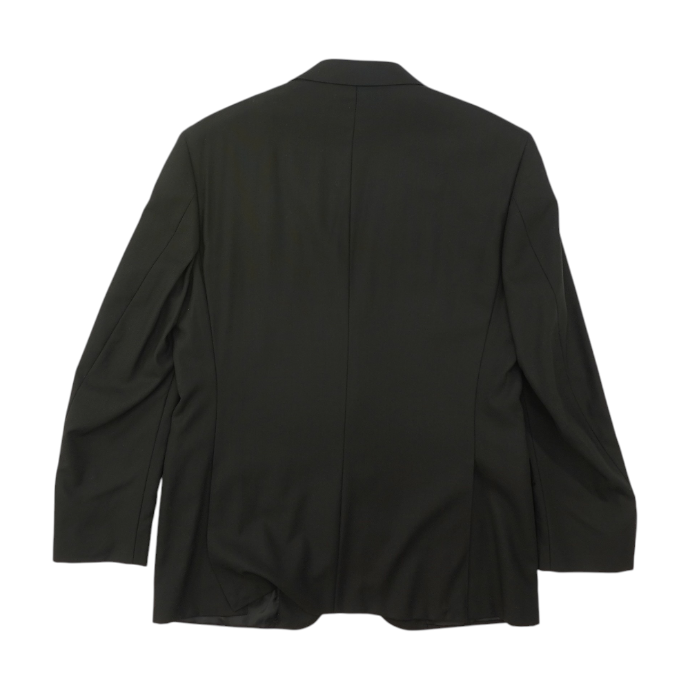 Canali Black Solid Sport Coat – Image 2