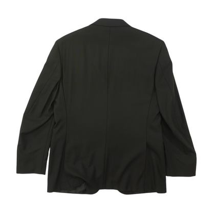 Canali Black Solid Sport Coat – Image 2