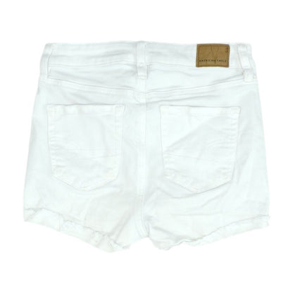 White Denim Shorts