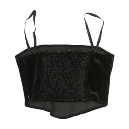 Black Cropped Blouse