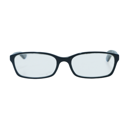 Black B 2073 Rectangle Prescription Eyewear