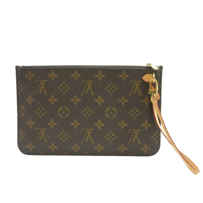 Brown Monogram Neverfull MM GM Pochette