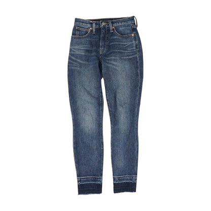 Blue Solid Jeans