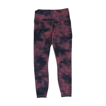 Red Tie-Dye Active Leggings