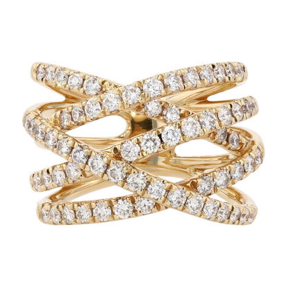 3/4 ctw 14K Yellow Gold Diamond Fashion Ring