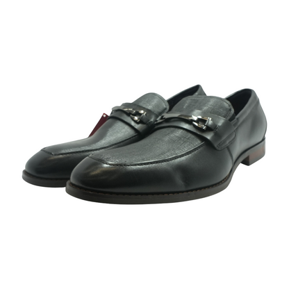 Black Slip-On Dress Shoes