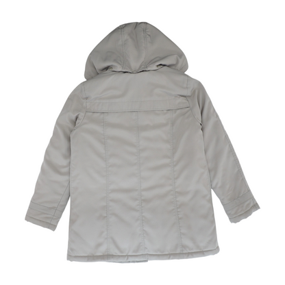 Beige Solid Jacket