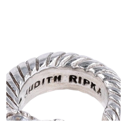 Sterling Silver Cubic Zirconia Beaded Bracelet