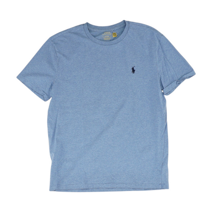 Blue Solid T-Shirt
