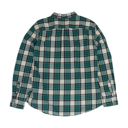 Multi Plaid Long Sleeve Button Down