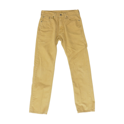 505 Brown Regular Jeans