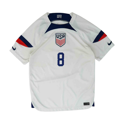 Men's White USMNT Short Sleeve Jersey