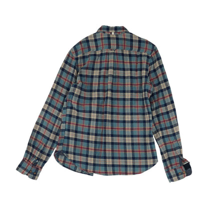 Multi Plaid Flannel Button Down