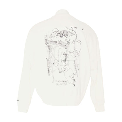 White "I Am Me" Crewneck Sweatshirt