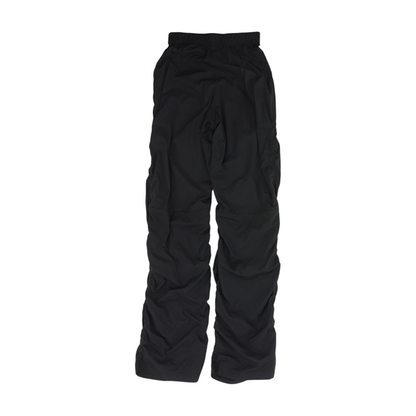 Black Striped Regular Pants