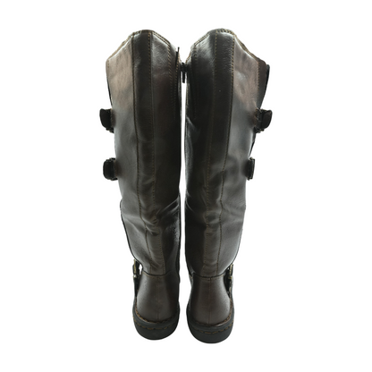 Brown Knee-High Boots