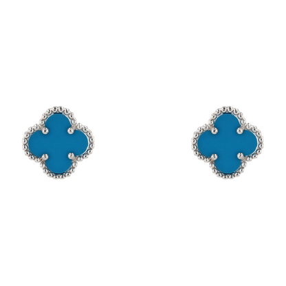 Sterling Silver Turquoise Stud Earrings