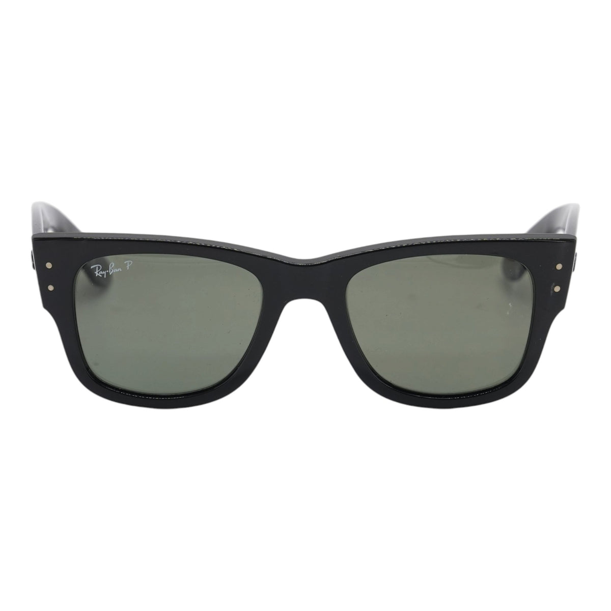 Black Mega Wayfarer Oversized Sunglasses