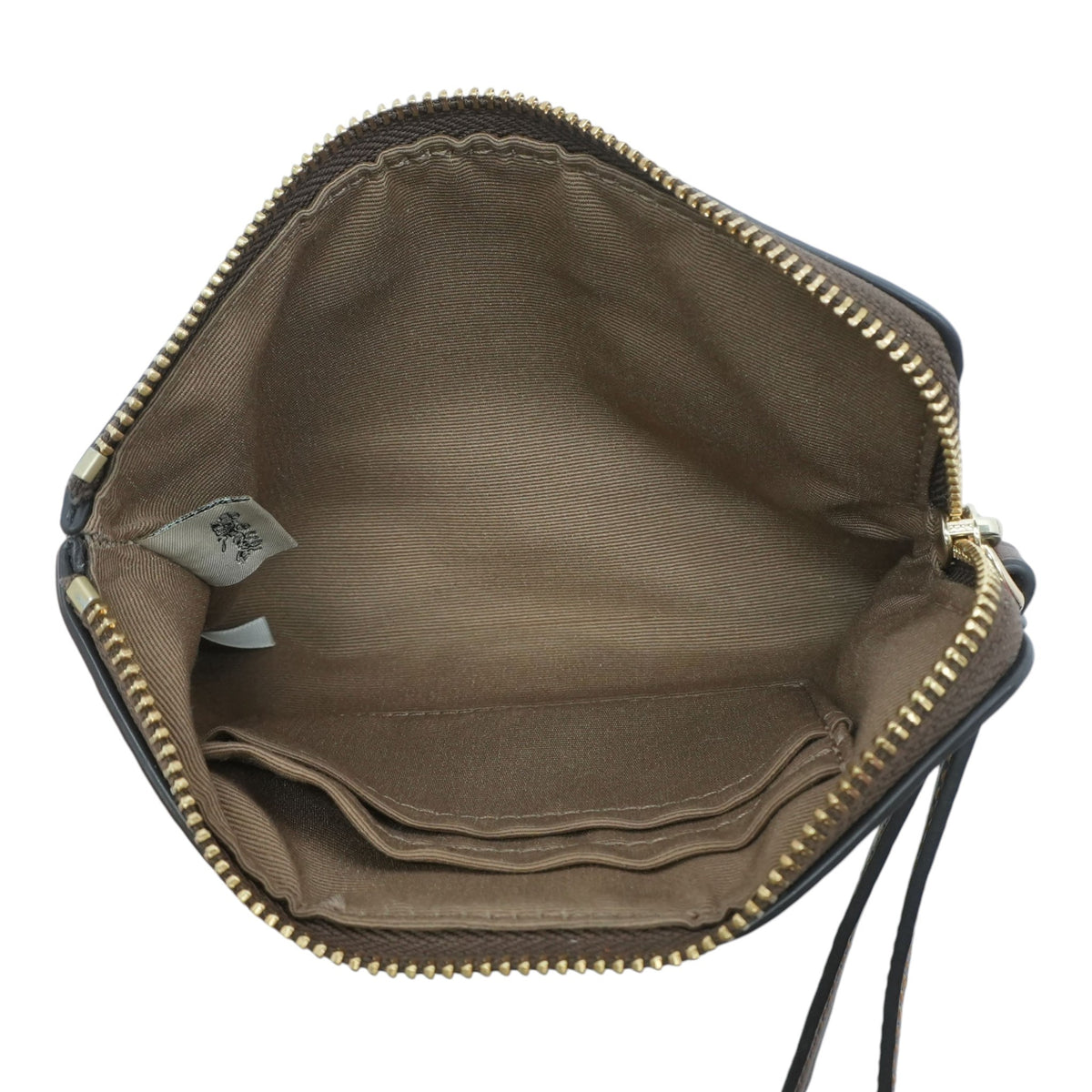 Brown Wristlet Wallet