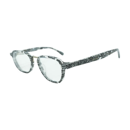 Black Intrepid Oval Unknown Prescription Eyeglasses