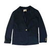 Navy Solid Blazer