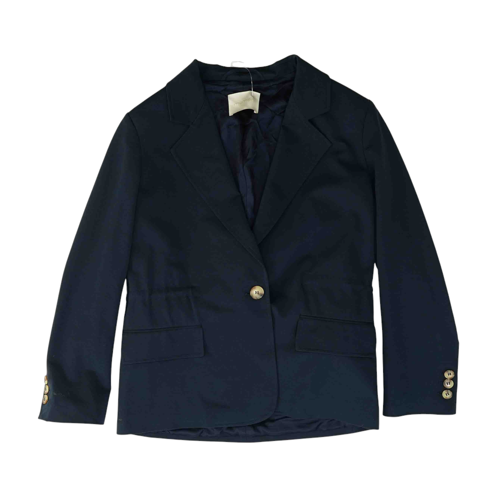 Navy Solid Blazer
