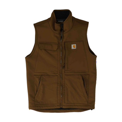 Brown Solid Vest