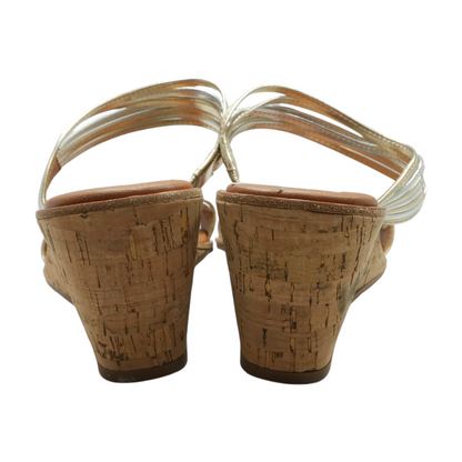 Silver Heeled Sandals