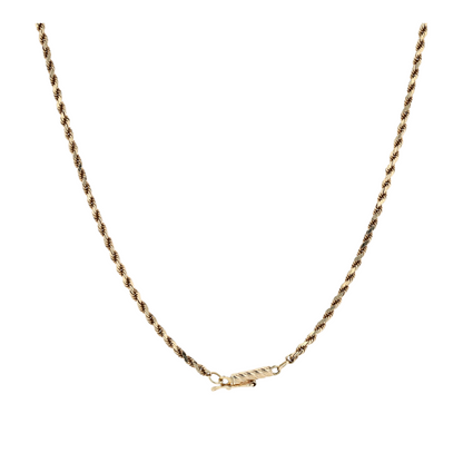 14K Yellow Gold Chain Necklace
