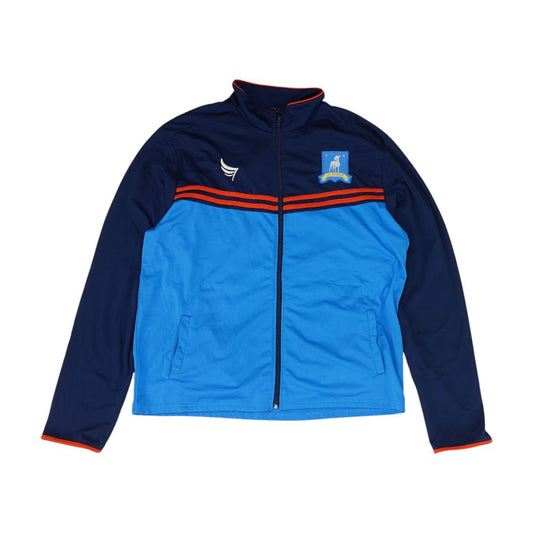 Blue Color Block Active Jacket