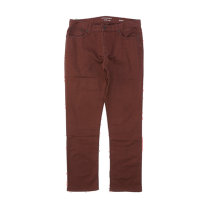 Maroon Slim Pants