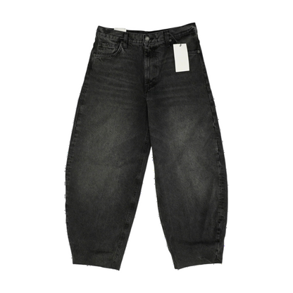 Black Tapered Jeans