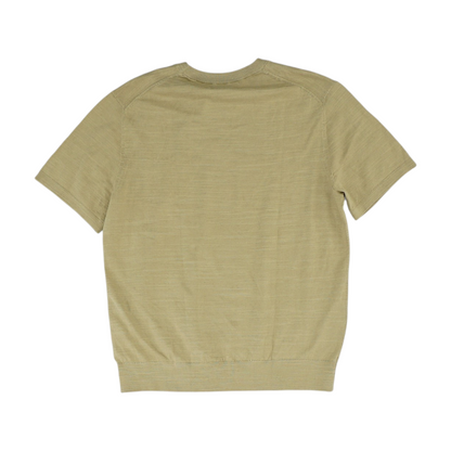 Tan Solid T-Shirt
