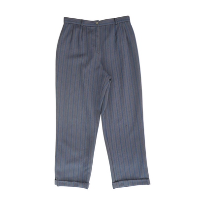 Vintage Blue Striped Pants