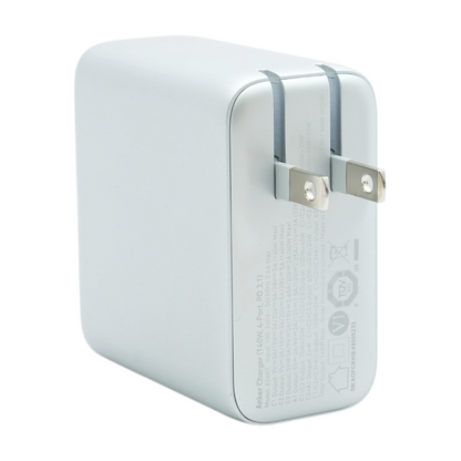 140W 4-Port USB-A/USB-C PD 3.1 Wall Charger