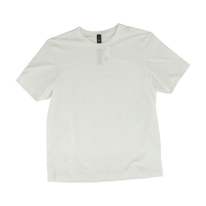 White Solid Active T-Shirt