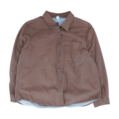 Brown Solid Jacket