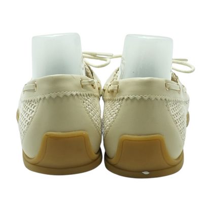 Beige Slip-On Flats