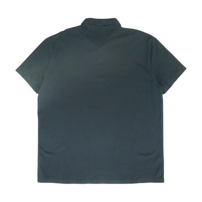 Navy Solid Short Sleeve Polo
