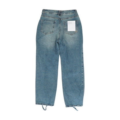 Blue Wide Leg Jeans