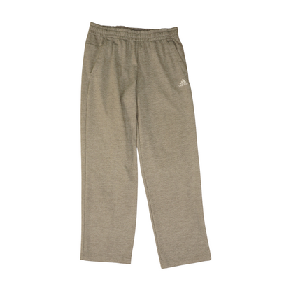 Gray Solid Sweatpants
