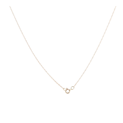 14K Tri-Tone Gold Pendant Necklace