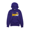 Purple LSU Tigers Solid Hoodie Pullover
